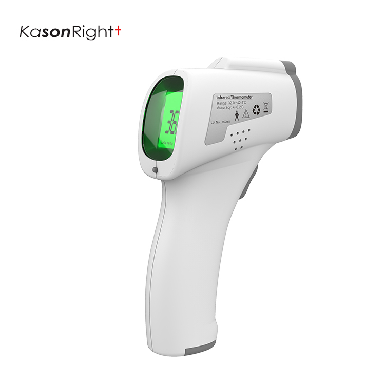 Termometer Dahi Inframerah Tanpa Sentuhan, Termometer Digital untuk Bayi, Dewasa, Objek